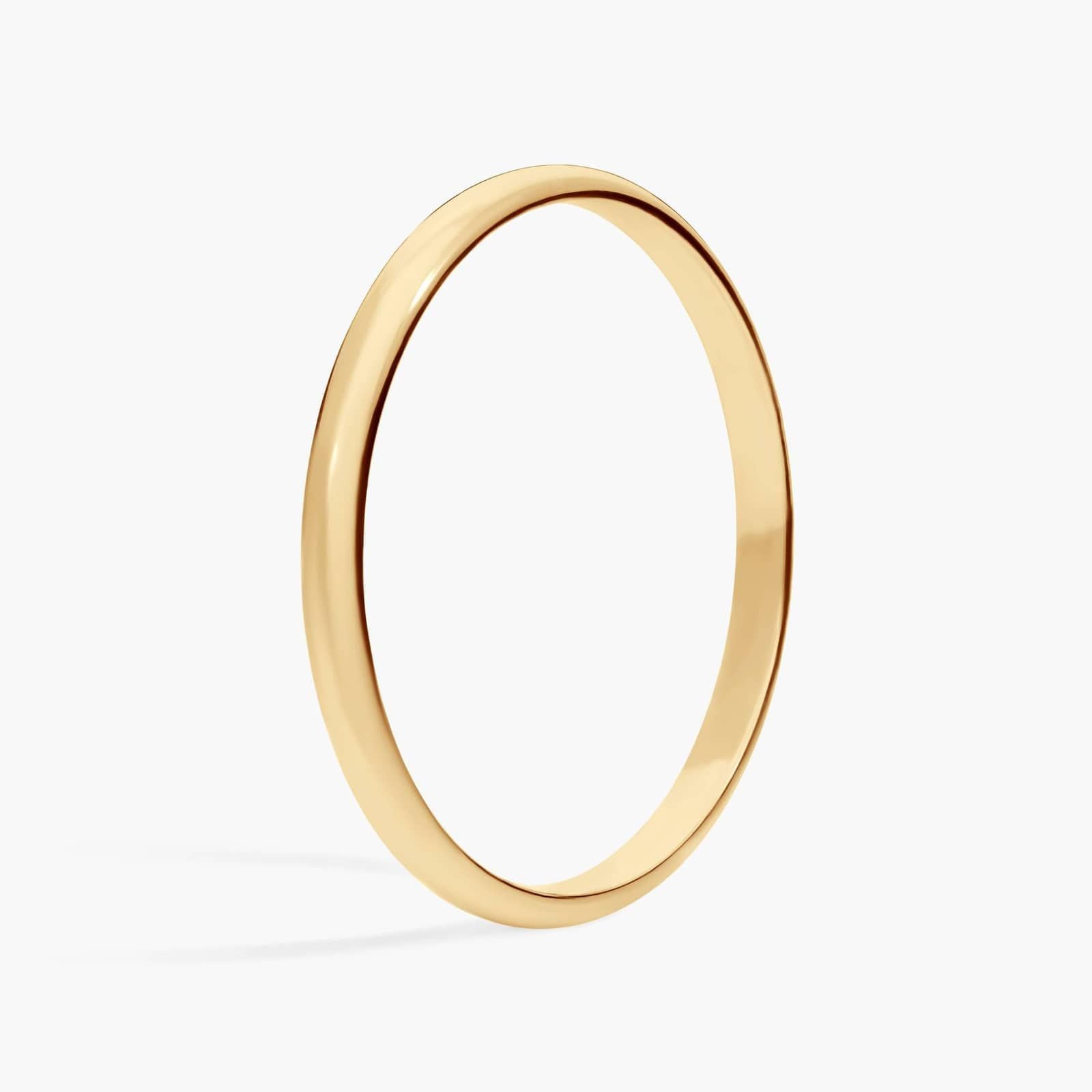Stephea Classic Wedding Ring in 14k Yellow Gold (2mm)