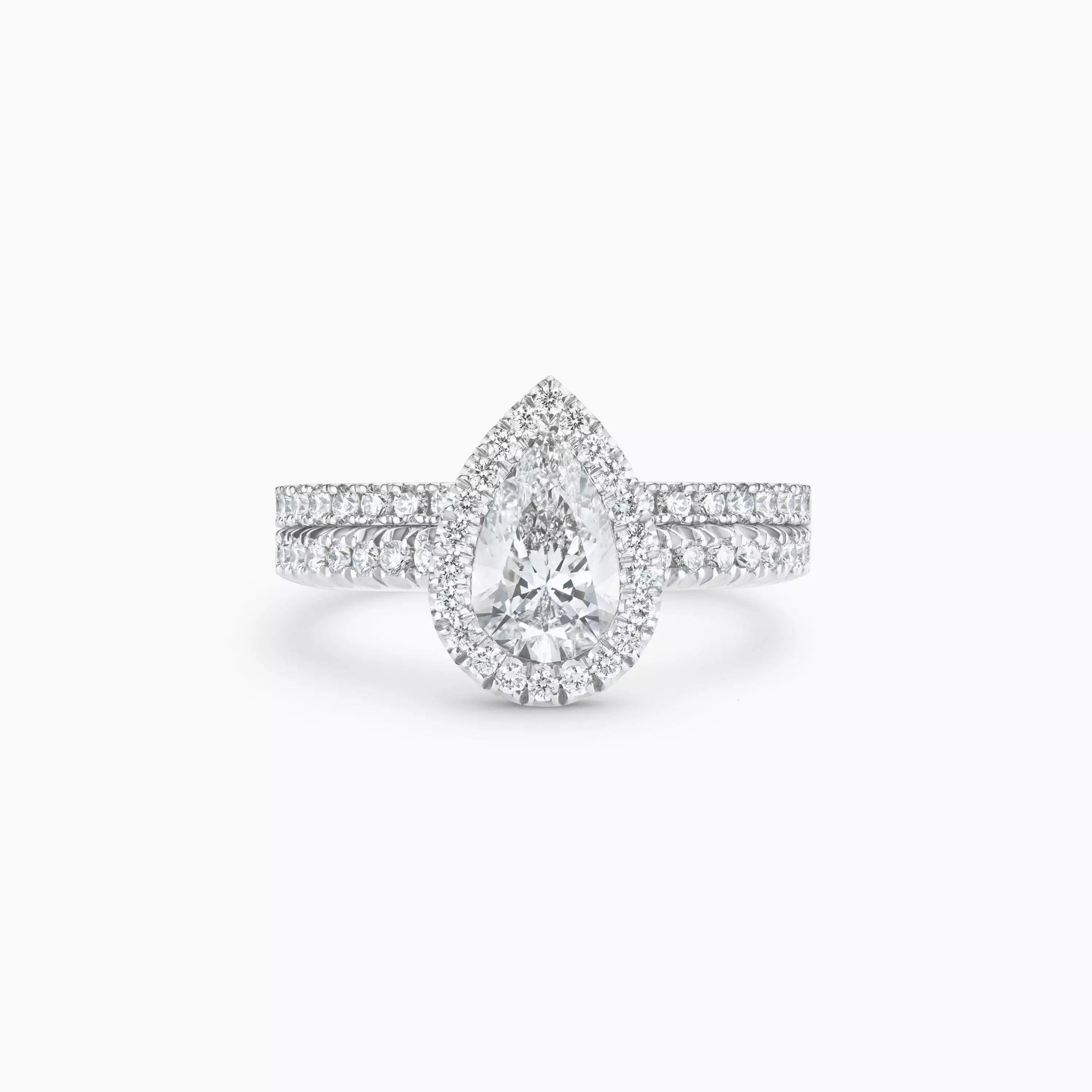 The Stephea Aura™ — Pear-Shaped Diamond Engagement Ring