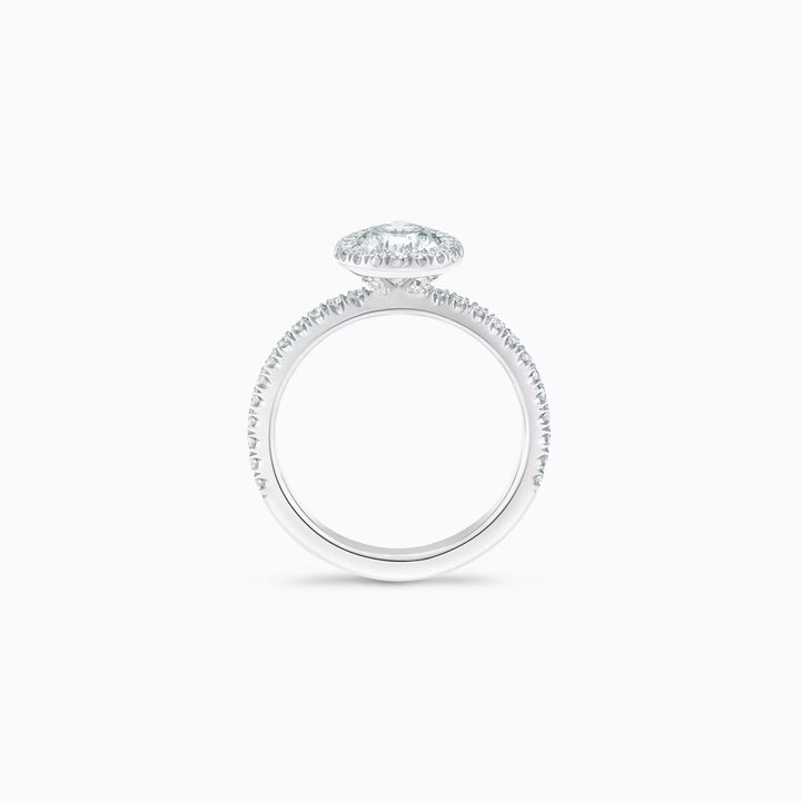 The Stephea Aura™ — Pear-Shaped Diamond Engagement Ring