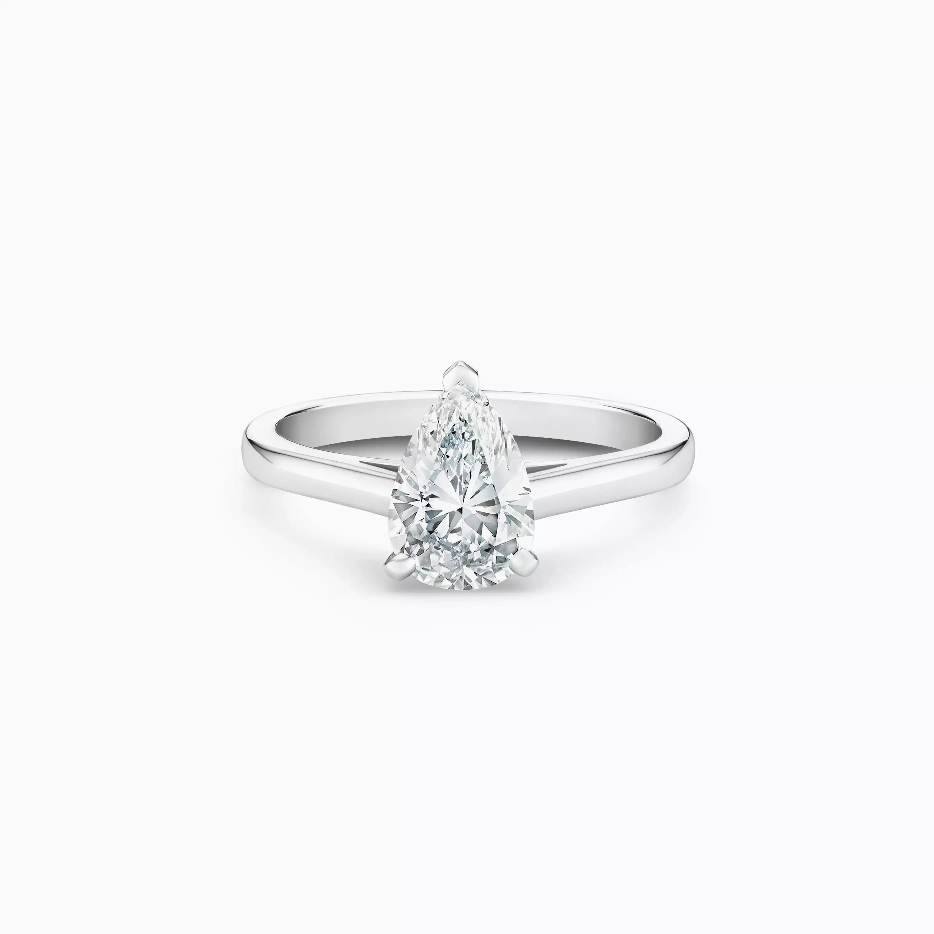 The Stephea Classic Pear™ — Pear-Shaped Diamond Engagement Ring