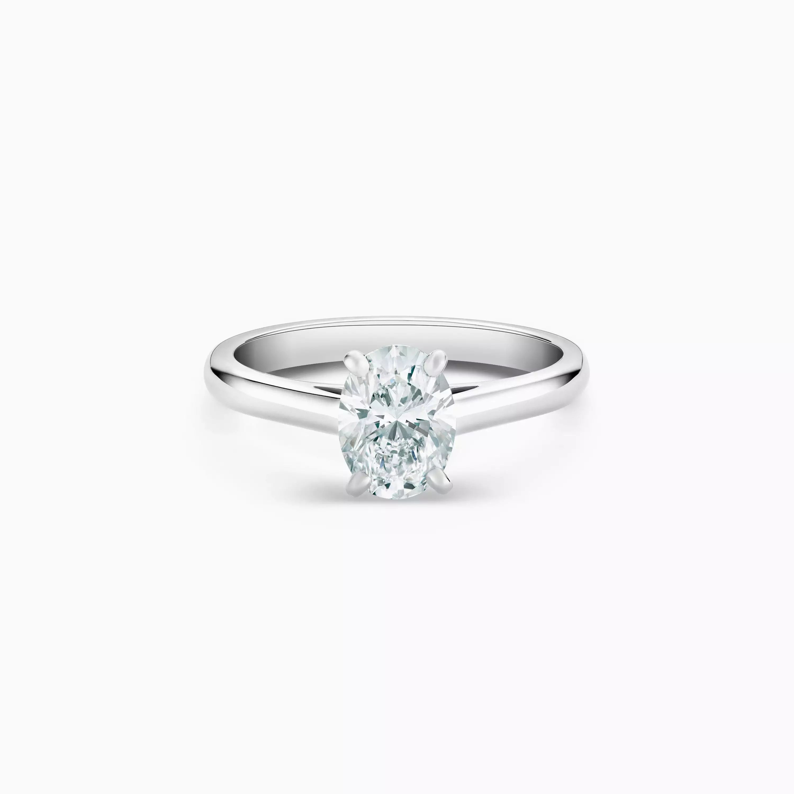The Stephea Oval™ — Oval-Shaped Diamond Engagement Ring