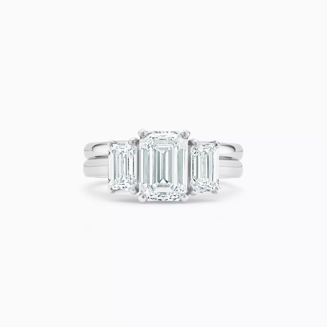 The Eternal Balance™ — Emerald Engagement Stephea Ring