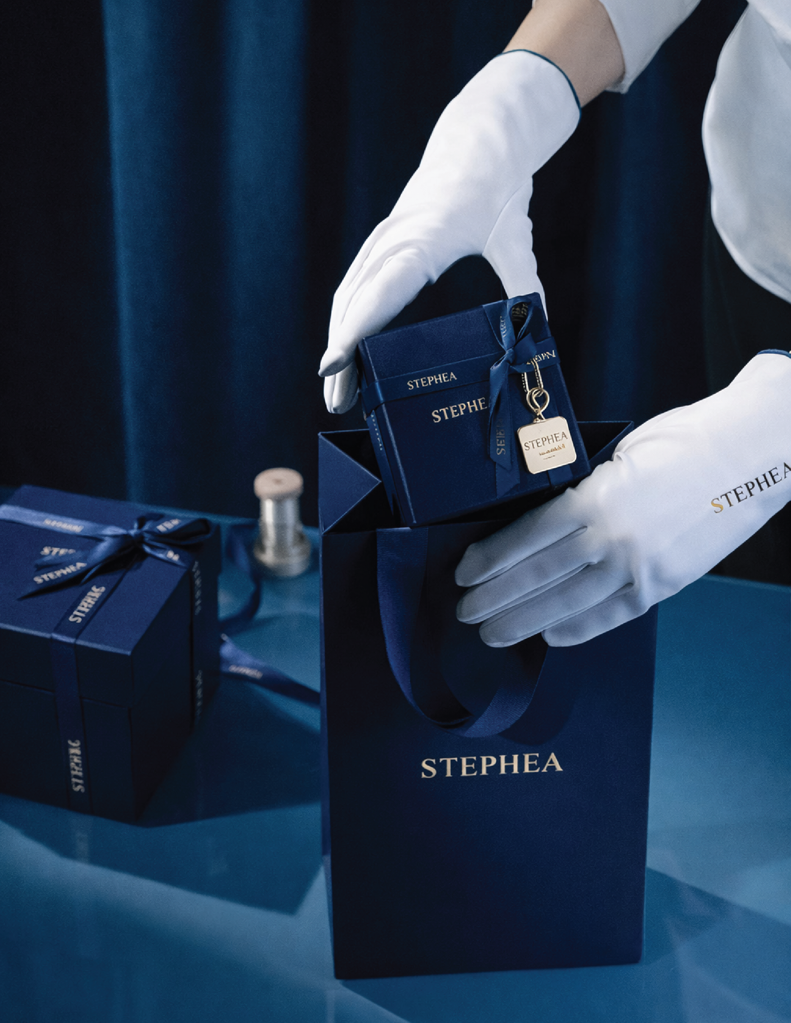 2.5 CT Lab Grown Diamond Riviera Pavé Engagement Ring in 14K White Gold