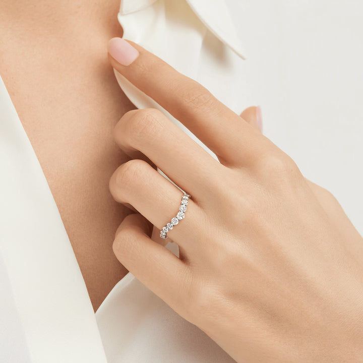 Stephea True Love Diamond Wedding Band